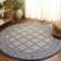 Roseta Hand Hooked Wool Pile Geometric Rug