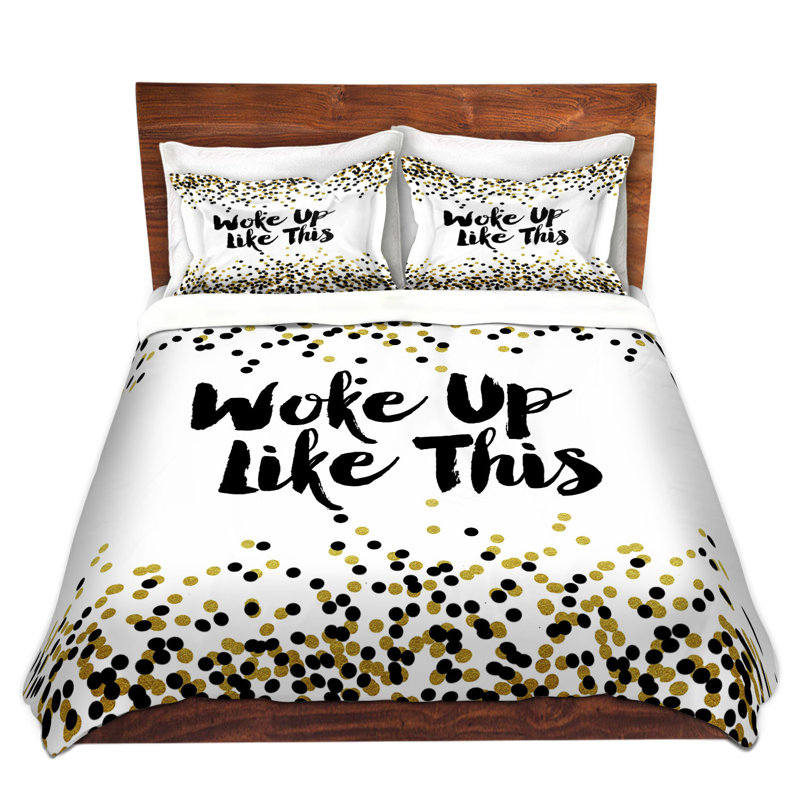 Ensemble de housse de couette resortiment like this, 1 housse de couette grand + 2 taies standards