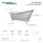 Kingston Brass Aqua Eden 61-Inch Cast Iron Oval Single Slipper Clawfoot Tub (7-Inch Faucet Drillings)-25314324