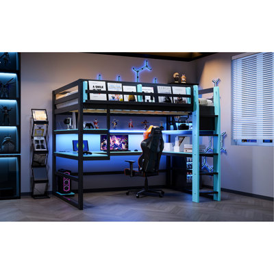 Lit mezzanine double Cloud