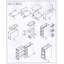 Armoire de base à 21 tiroirs de style Shaker-63424046
