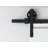 Ferris Wheel Standard Single Barn Door Hardware Kit