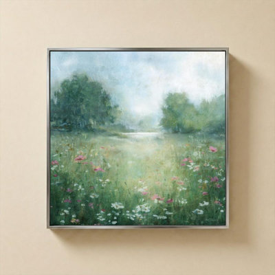 Sunrise Meadow by Carol Robinson - Graphic Art on Canvas