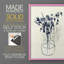 Vase floral indigo I - impression encadrée de qualité supérieure - prêt à être accroché - aucun clou requis - aucun clou requis-2056381504-2056381511
