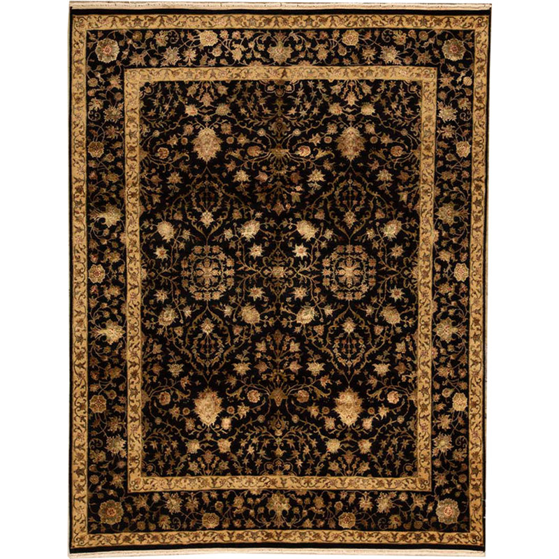 Chantel Hand Woven Silk and Wool Oriental Area Rug