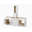Meuble-lavabo double 90 po avec comptoir Disar-116989405