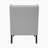 Keisha 29" Traditional Wingback Accent Chair with Textured Fabric Upholstery, Button-Tufted Back & Foam Cushioned Seat-1295296730