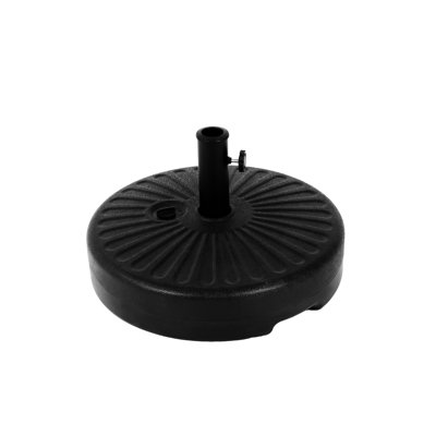Base de parasol pour espaces extérieurs - avec support réglable pouvant accueillir des parapluies avec différents poteaux