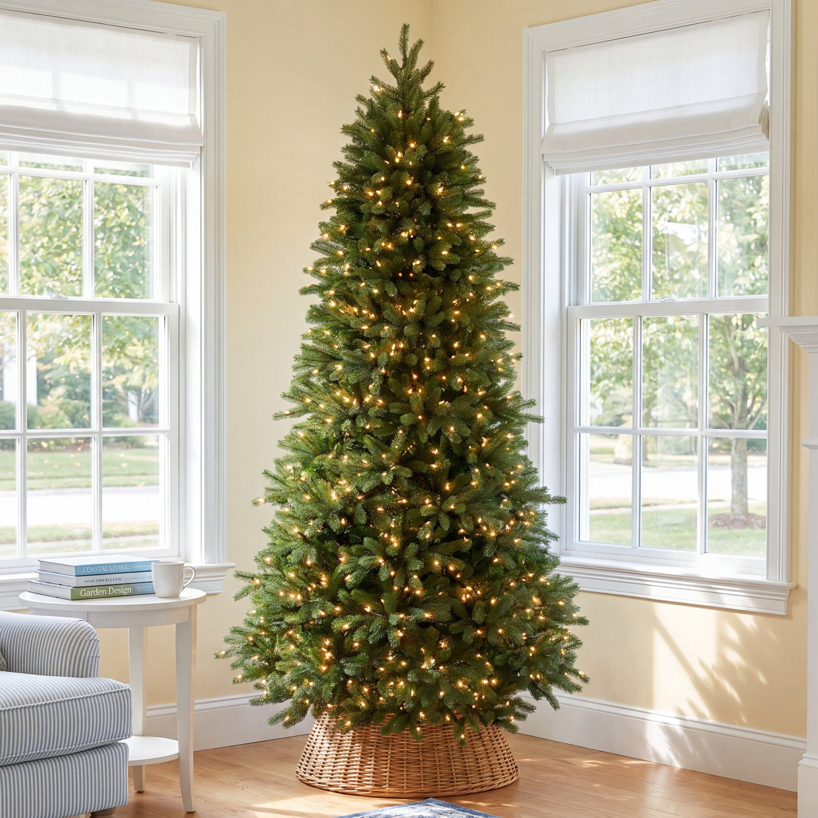 Jersey 7.5' Pre-Lit Fir Tree