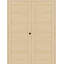 Porte standard en bois manufacturé massif lambrissé Louver-93831370-93831381