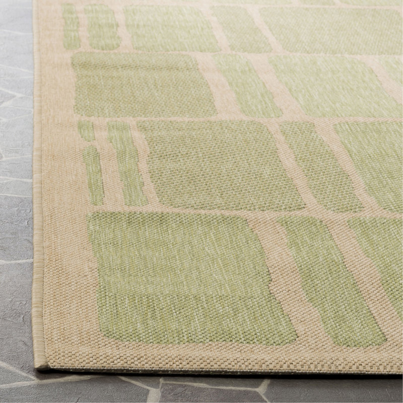 Tapis à motif géométrique Kirstey Martha Stewart, Rectangle 2 pi 7 po x 5 pi