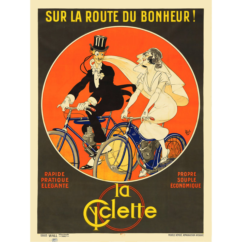 Affiche «Sur la route du bonheur» par Grotto Studios