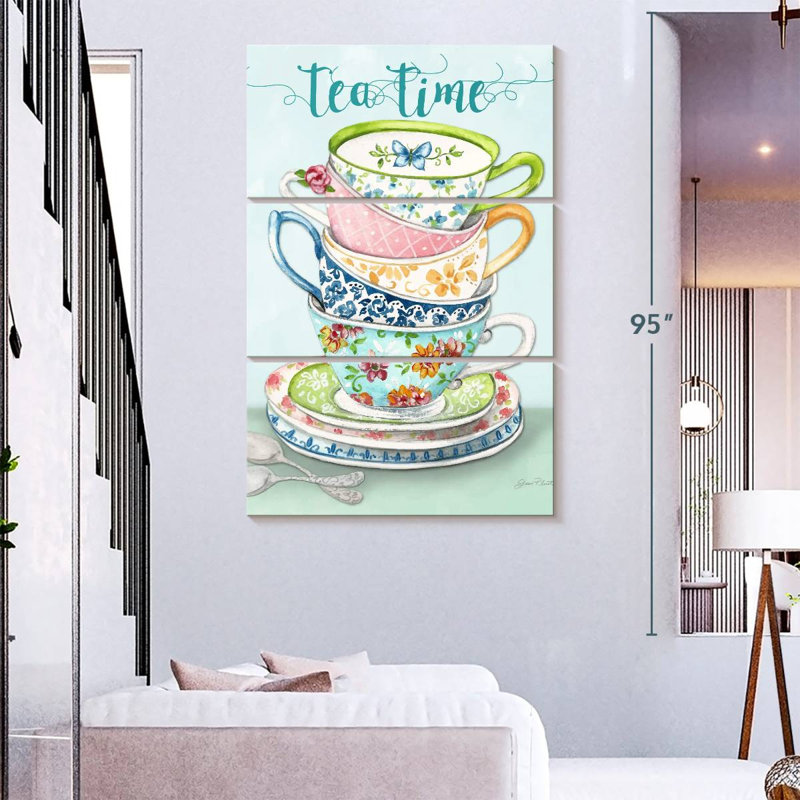 Tasses à thé Yarlin, H 32 po x l 20 po