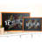 VersaChalk Wall-Mounted Steel Magnetic Chalkboard + Fine Tip White Marker-40348978