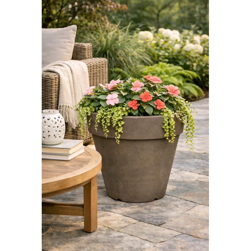 Jardinière 24 po Pegasus - La Havane, H 22 po x l 24 po x P 24 po, Brun