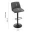 Neshay Swivel Adjustable Height Upholstered Bar Stool-1242219313