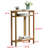 22 Inch Wide Narrow Console Table with 3-Tier Storage Shelves, Entryway Accent Table for Living Room or Hallway-1887288856