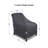 Eita Outdoor Metal Lounge Recliner Chair Patio Cover
