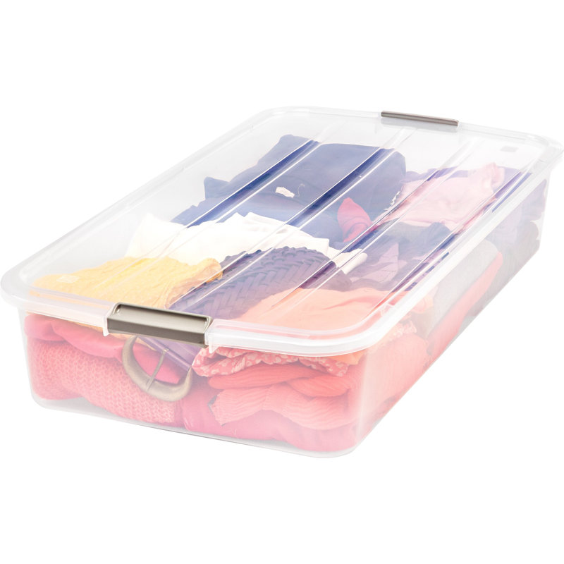 Boîte en plastique IRIS, Transparent, 1