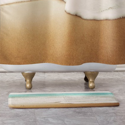 Tapis de salle de bain beach
