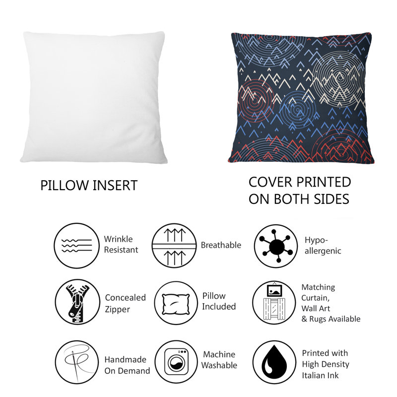 Geometric Throw Pillow