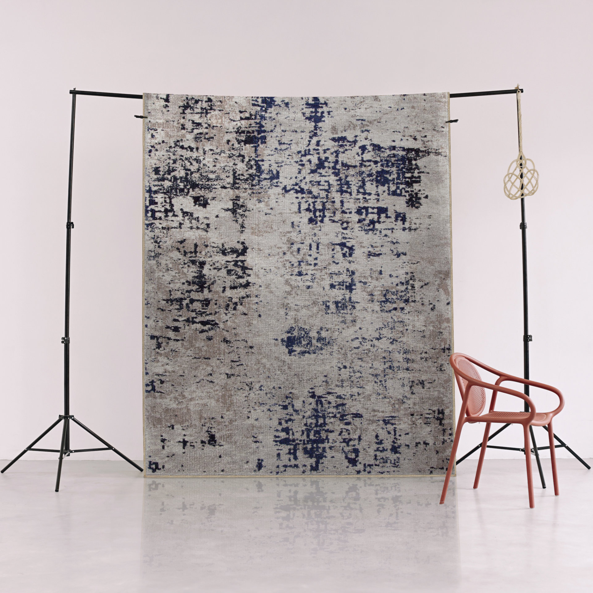 Abstract Patterned Rug 17 Stories Beige Themed Mixed Abstract Patterned Creative Modern ...