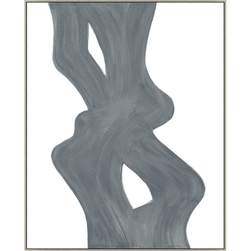 «Gray Swirl» par Thom Filicia - peinture sur toile