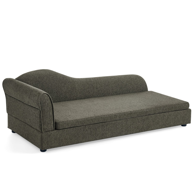 Canapé pour animaux de compagnie en forme de L 55 po Streamline, Gris