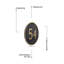Petite plaque d'adresse murale 1 ligne Circle-16613851-16669890