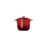Le Creuset Enameled Cast Iron Signature Rice Pot 2.2 5Qt. - Cerise Crucible Ss Knob