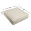 Coussin de siège réversible avec attaches Sunbrella-584936599-584936596