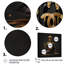 «Chic Black and Gold Perfume Bottle VIII», reproduction sur toile tendance-86548372-86548370