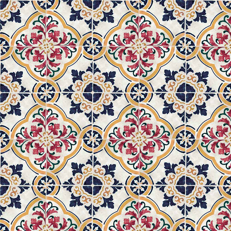 Cotto Rosa 4,5 x 4,5 motif Milana