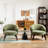 Debbera 25.98'' Upholstered Velvet Accent Chairs-56219382