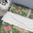 Green Leaf and Flowers - Floral Duvet Cover Set - Microfiber Polyester-1460987294