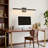 31.5" Black LED Wall Sconce - Dimmable & Easy To Install, Ideal For Modern Home Decor-1272824155