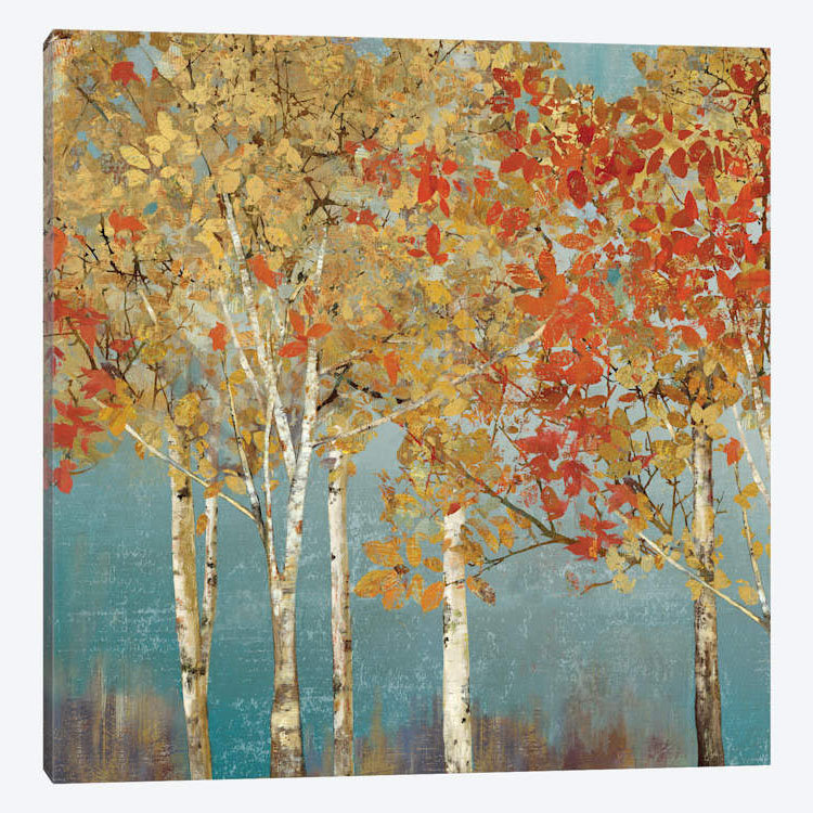 «First Moment III» par Allison Pecher - Estampe numérique sur toile tendue sur toile, H 12 po x l 12 po x P 1,5 po