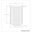 Table d'appoint Demy en naturel / noir