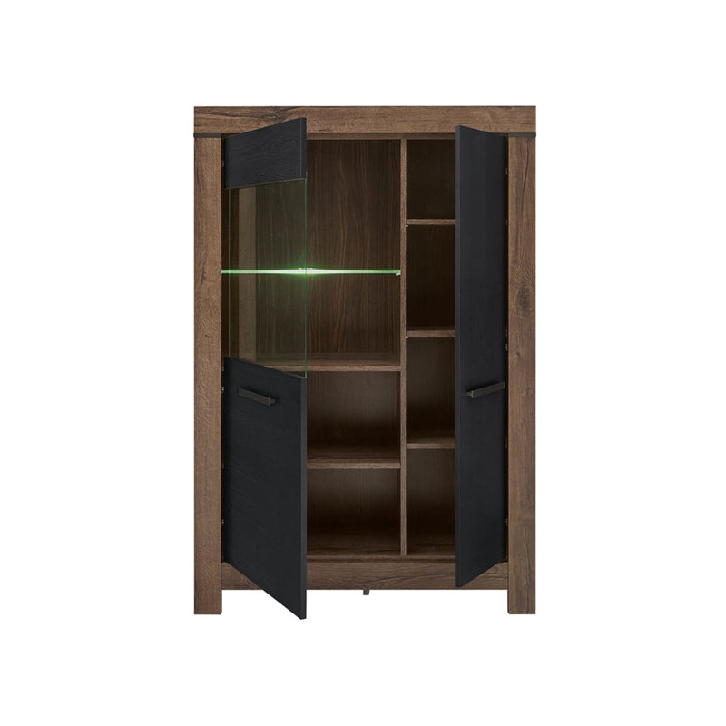 Cabinet/Enclosed Storage, Oak Monastery/Oak Black