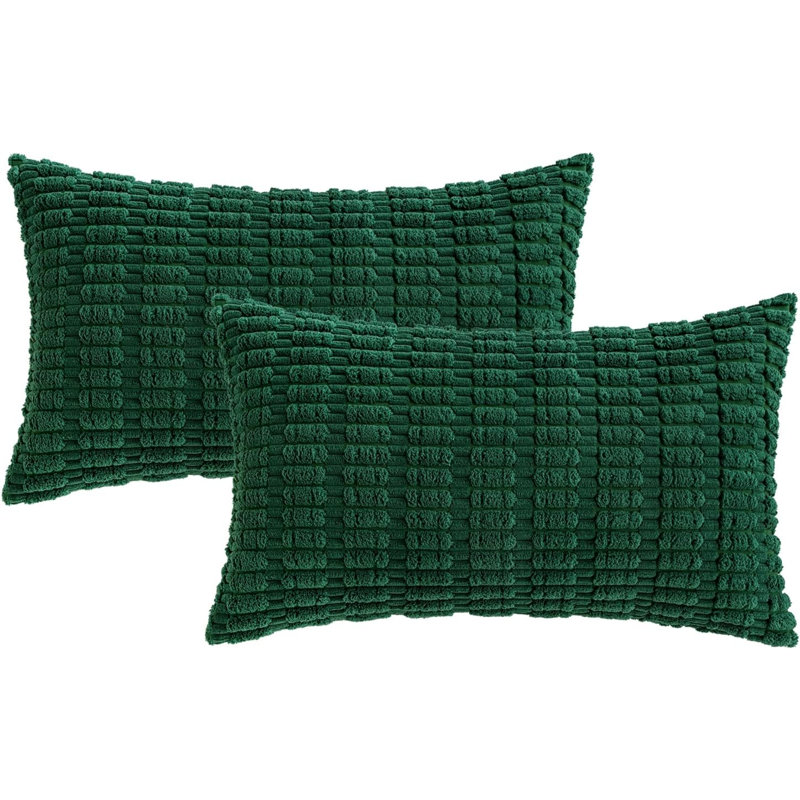 Housse de coussin réversible Mashala, Vert