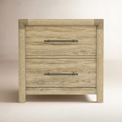 Noriko Oak Nightstand