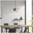 3-Light Spiked Chandelier