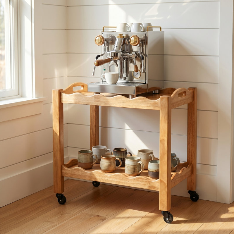 Table d'appoint roulante