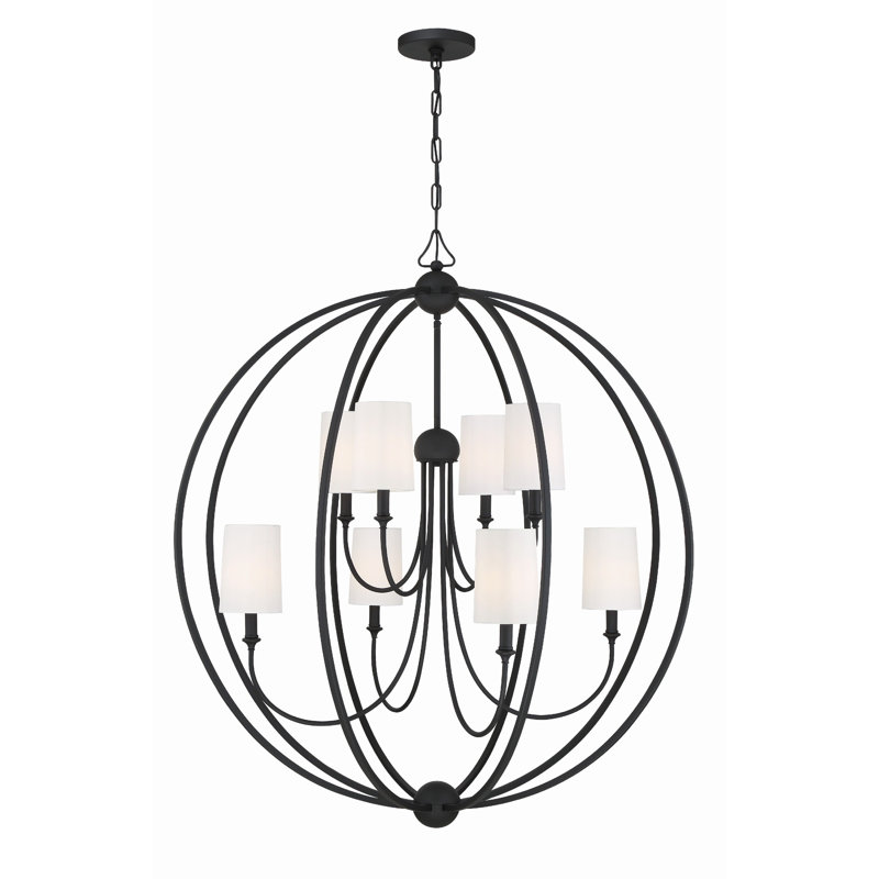 Koretta 8 - Light Globe Chandelier