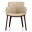 Fauteuils en bois massif Wrentham