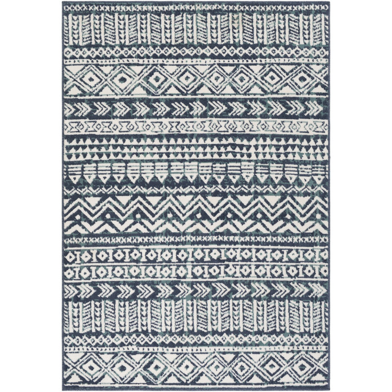 Kimetra Southwestern Indoor Rug, Rectangle 2' x 2'11"