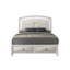 Lit blanc antique avec rangement et DEL-1131694038