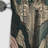Green Linear Symphony IV - Abstract Line Art Curtain - Velvet Blackout Abstract Curtain - 1 Panels-333160184