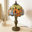 Lampe de table en verre coloré 14,7 pouces