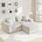 73" Cloud Modular Sectional Sofa, Comfy Compression Couch for Living Room-1117898788